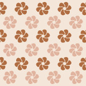Groovy Bloemen Dekbed 70s Pastel Koper Vibe Fleece Deken