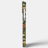 Groovy bloemengroene Hoesje-Mate iPhone hoesje (Achterkant / Links)