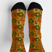 Groovy Bloom - Retro Floral 1970s Sokken (Top)