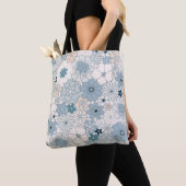 Groovy Blue Blossom Tas (Dichtbij)