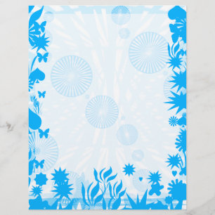 Groovy Blue Fun Cool Unieke Design Kunst