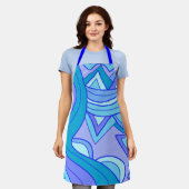 Groovy Blues Schort (Gedragen)