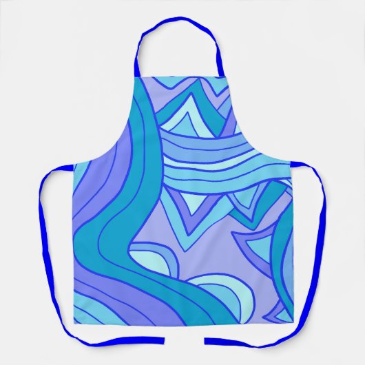 Groovy Blues Schort (Voorkant)