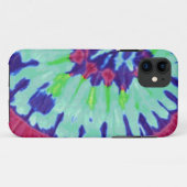 Groovy Blues Stropdas-Dye Kijk iPhone case (Achterkant (horizontaal))