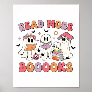 Groovy Boeken Ghost Lees Verder Boeken Grappige Le Poster