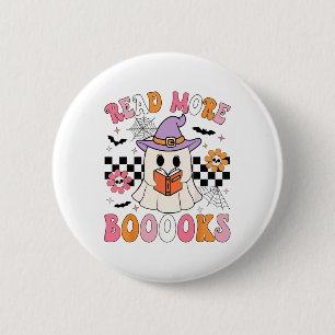 Groovy Boeken Ghost Lees Verder Boeken Grappige Le Ronde Button 5,7 Cm
