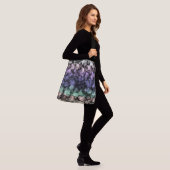 Groovy Boho Bellen Eclectische Uingender Pride Vla Crossbody Tas (Op model)