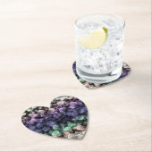 Groovy Boho Bellen Eclectische Uingender Pride Vla Kartonnen Onderzetters (Insitu)