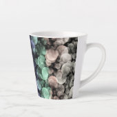 Groovy Boho Bellen Eclectische Uingender Pride Vla Latte Mok (Rechts)