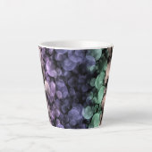Groovy Boho Bellen Eclectische Uingender Pride Vla Latte Mok (Voorkant)