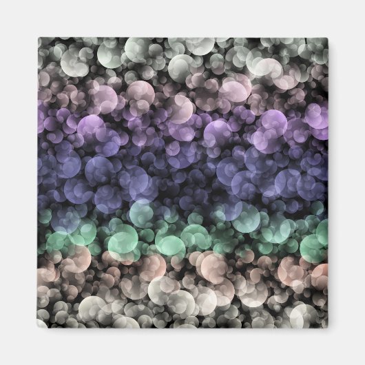 Groovy Boho Bellen Eclectische Uingender Pride Vla Magneet (Voorkant)