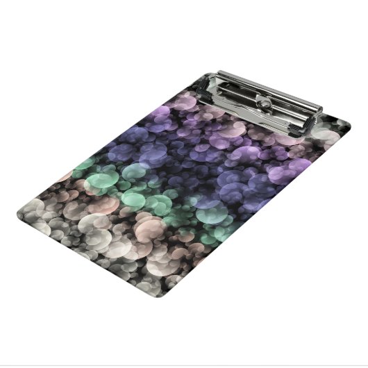 Groovy Boho Bellen Eclectische Uingender Pride Vla Mini Klembord (Angled3)