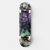 Groovy Boho Bellen Eclectische Uingender Pride Vla Persoonlijk Skateboard (Voorkant)