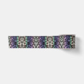 Groovy Boho Bellen Eclectische Uingender Pride Vla Satijnen Lint (Voorkant)