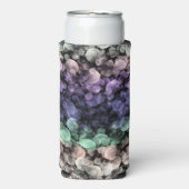 Groovy Boho Bellen Eclectische Uingender Pride Vla Seltzer Blikjeskoeler (Seltzer Voorkant)