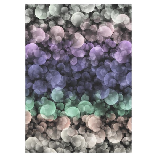 Groovy Boho Bellen Eclectische Uingender Pride Vla Tafelkleed (Voorkant)