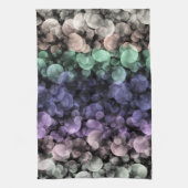 Groovy Boho Bellen Eclectische Uingender Pride Vla Theedoek (Verticaal)