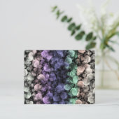 Groovy Boho Bubbels Eclectische Uningender Pride V Briefkaart (Staand voorkant)