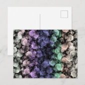 Groovy Boho Bubbels Eclectische Uningender Pride V Briefkaart (Voorkant / Achterkant)