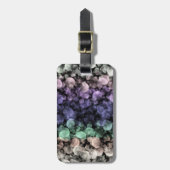 Groovy Boho Bubbles Eclectische Uingender Pride Vl Bagagelabel (Voorkant verticaal)