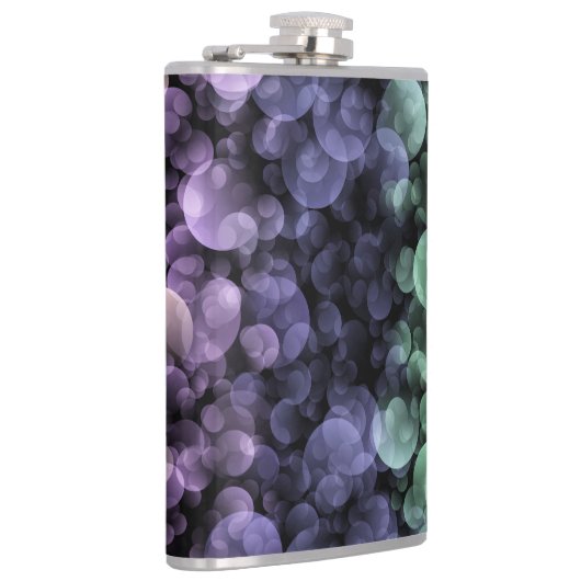 Groovy Boho Bubbles Eclectische Uingender Pride Vl Heupfles (Rechts)