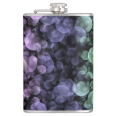 Groovy Boho Bubbles Eclectische Uingender Pride Vl Heupfles (Voorkant)