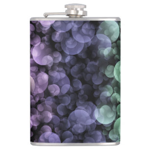 Groovy Boho Bubbles Eclectische Uingender Pride Vl Heupfles