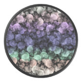 Groovy Boho Bubbles Eclectische Uingender Pride Vl Hockey Puck (Voorkant)
