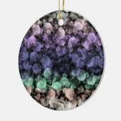 Groovy Boho Bubbles Eclectische Uingender Pride Vl Keramisch Ornament (Links)