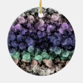 Groovy Boho Bubbles Eclectische Uingender Pride Vl Keramisch Ornament (Achterkant)