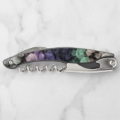 Groovy Boho Bubbles Eclectische Uingender Pride Vl Kurkentrekker (Achterkant)