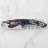 Groovy Boho Bubbles Eclectische Uingender Pride Vl Kurkentrekker (Voorkant)
