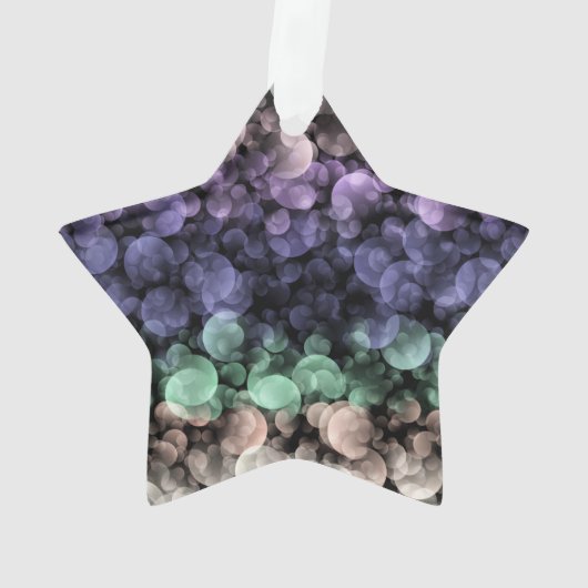 Groovy Boho Bubbles Eclectische Uingender Pride Vl Ornament (achterkant)