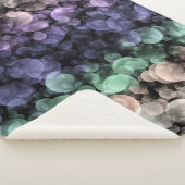Groovy Boho Bubbles Eclectische Uingender Pride Vl Sherpa Deken (3/4)