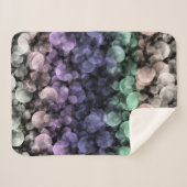 Groovy Boho Bubbles Eclectische Uingender Pride Vl Sherpa Deken (Voorkant (horizontaal))