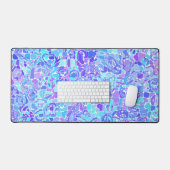 Groovy Boho Funky Quirky Abstract Blob Mozaïek Bureaumat (Keyboard & Muis)