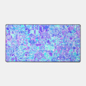 Groovy Boho Funky Quirky Abstract Blob Mozaïek Bureaumat (Voorkant)