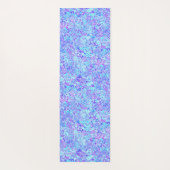 Groovy Boho Funky Quirky Abstract Blob Mozaïek Yogamat (Achterkant)