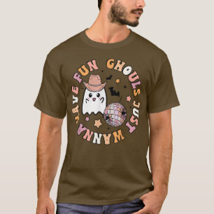 Groovy Boho Ghouls wil gewoon een vlinderdoorn heb T-shirt