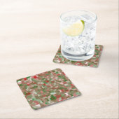 Groovy Boho Mod Retro Geometric Kerstmis Kartonnen Onderzetters (Insitu)