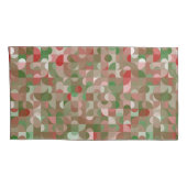 Groovy Boho Mod Retro Geometric Kerstmis Kussensloop (Achterkant-Rechts)