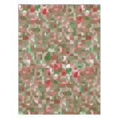 Groovy Boho Mod Retro Geometric Kerstmis Tafelkleed (Voorkant)