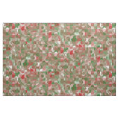 Groovy Boho Mod Retro Geometrische Kerstmis Stof (Fat Quarter)