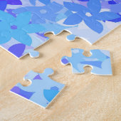 Groovy Boho Quirk Retro Bloem Omniseksueel Pride Legpuzzel (Zijkant)