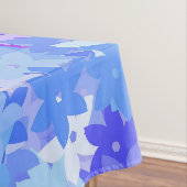 Groovy Boho Quirk Retro Bloem Omniseksueel Pride Tafelkleed (Voorbeeld)