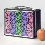 Groovy Boho Retro Mod Geometrische Trigender Pride (In situ)
