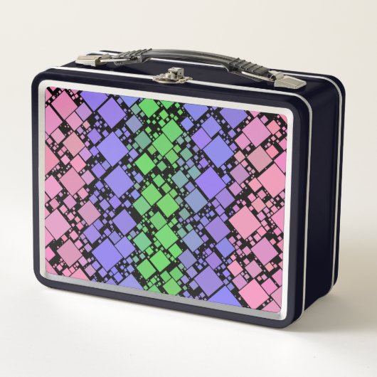 Groovy Boho Retro Mod Geometrische Trigender Pride (Voorkant)