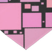 Groovy Boho Retro Mod Geometrische Trigender Pride Tafelkleed (Gekanteld)