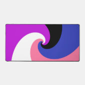 Groovy Boho Spiraal Abstract Genderfluid Pride Vla Bureaumat (Voorkant)