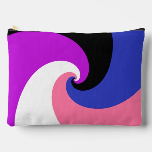 Groovy Boho Spiraal Abstract Genderfluid Pride Vla Etui (Voorkant)